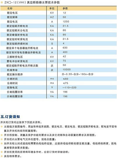 KYN28A高压开关柜选型号大全