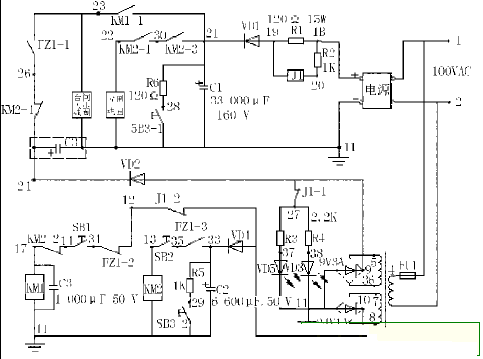 永磁组织断路器的作业原理图