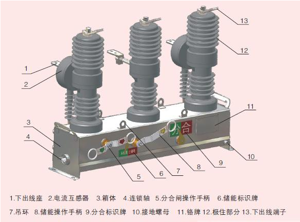 高压断路器参数